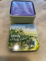 Provencal Lavender Bar Soap in Tin 100g Donkey Cart Petite France Australia