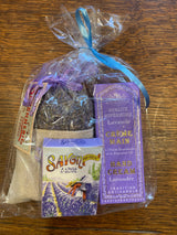 Provencal Gift Set - Hand Cream, Guest Soap and Lavender Pouch Petite France Australia