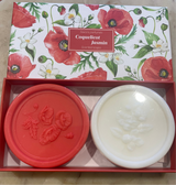 Provencal Luxury Soap Set Poppy and Jasmine Esprit de Provence