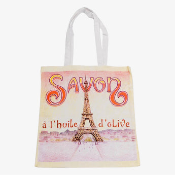Eiffel Tower Tote Bag 100% Cotton Sac from Nyons Charvet Editions