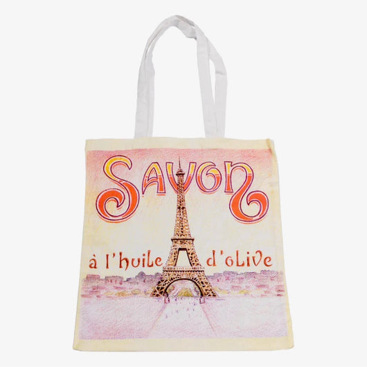 Eiffel Tower Tote Bag 100% Cotton Sac from Nyons Charvet Editions