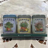 Provençal Culinary Herbs Gift Set 30g - Rosemary, Thyme and Herbs de Provence