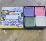 Provencal Farmhouse Soap Gift Set Olive Oil Soaps 4 x 25g