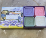 Provencal Farmhouse Soap Gift Set Olive Oil Soaps 4 x 25g