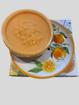 Provençal Orange Blossom Scented Soap and Ceramic Soap Dish Gift Set