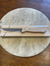 Saucisson Charcuterie Cutting Board and Knife Roger Orfevre