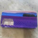 Provencal Gift Set Lavender Soap, Lavender Pouch and Lavender Essential Oil in tin