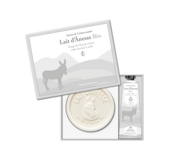 Luxury Gift Set - Organic Donkey Milk Soap and Hand Cream