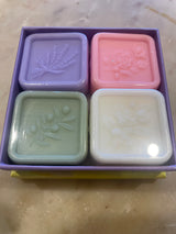 Provencal Farmhouse Soap Gift Set Olive Oil Soaps 4 x 25g