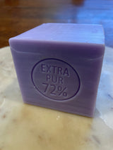 Provencal Lavender Essential Oil Savon de Marseille Olive Oil Soap Cube 300g Esprit Provence
