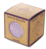 Provencal Lavender Essential Oil Savon de Marseille Olive Oil Soap Cube 300g Esprit Provence