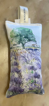 Organic Provençal French Lavender in Cotton Satin Bag Pouch 25g by L’Auguste Provence
