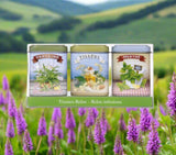 Provencal Tisanes Herbal Relax Tea Gift Set- Verbena, Mint and Linden