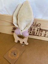 Baby Wood and Bamboo soothing toy - Pink Petite France Australia