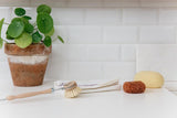 Andree Jardin Dishwashing Scrubbing Brush Tradition Beechwood Kitchen Accessory - Petite France Australia