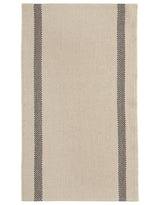100% French Linen Kitchen Tea Towel Lustcru Noir by Charvet Editions - Petite France Australia