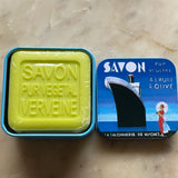 Verbena Soap in Cruise Ship Tin