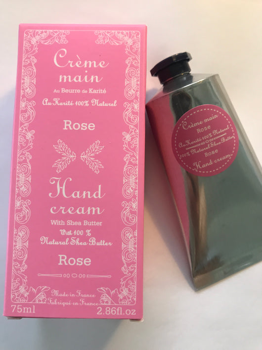 French Hand Cream 75 ml Rose - Petite France Australia