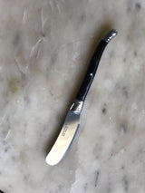 French Butter Knife Laguiole in Black or Red - Petite France Australia