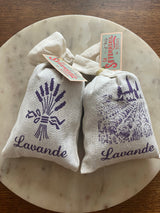 Provençal French Lavender in Linen Bag Pouch 50g