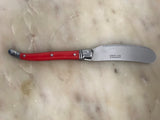French Butter Knife Laguiole in Black or Red - Petite France Australia