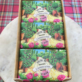 Provencal Rose Garden Soap 200g with Decorative Paper Wrapping