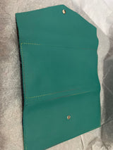 The Turquoise Leather Wallet - Petite France Australia