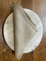 Serviettes Set of Six 100% French Linen Napkins Modena by Charvet Editions - Petite France Australia