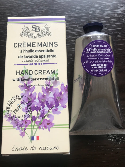 French Hand Cream 75 ml Lavender Essential Oil - Petite France Australia