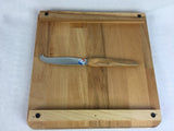 French Beech Cheese Board and Olive Tree Cheese Knife - Petite France Australia